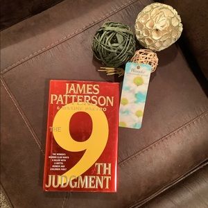 3/$20 James Pattersons’ book - 9th Judgment - A women’s murder club series